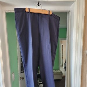 Nine Britton men's blue made in Italy dress pants.